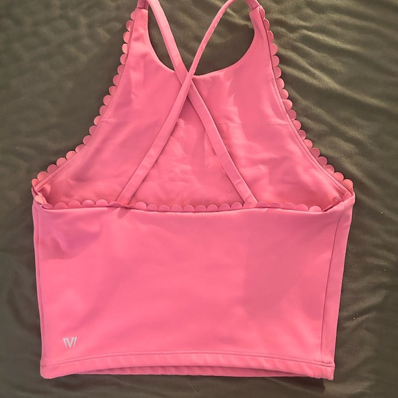 IVL Hydrasculpt Mini Scallop Edge Halter Bralette Size 8 Chateau Rose Color - Picture 2 of 3